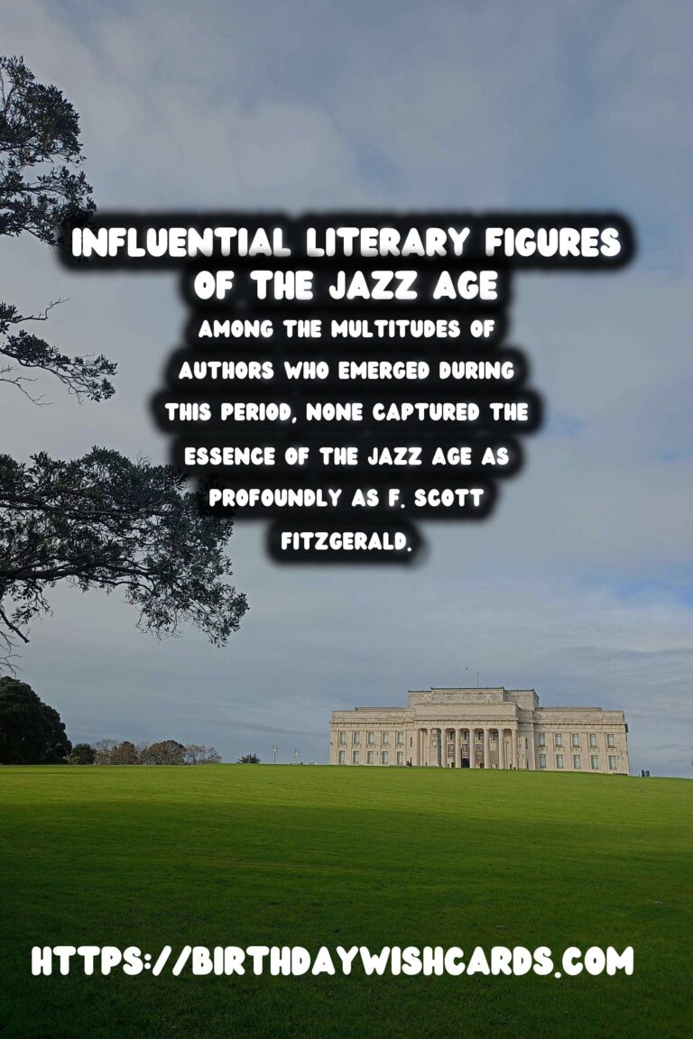 The Jazz Age: Its Lasting Influence on American Literature