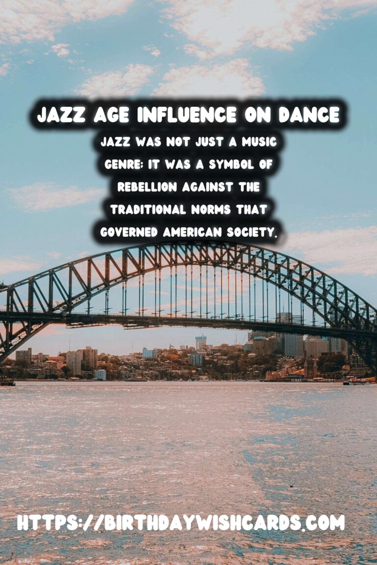 The Jazz Age: Revolutionizing American Dance and Culture