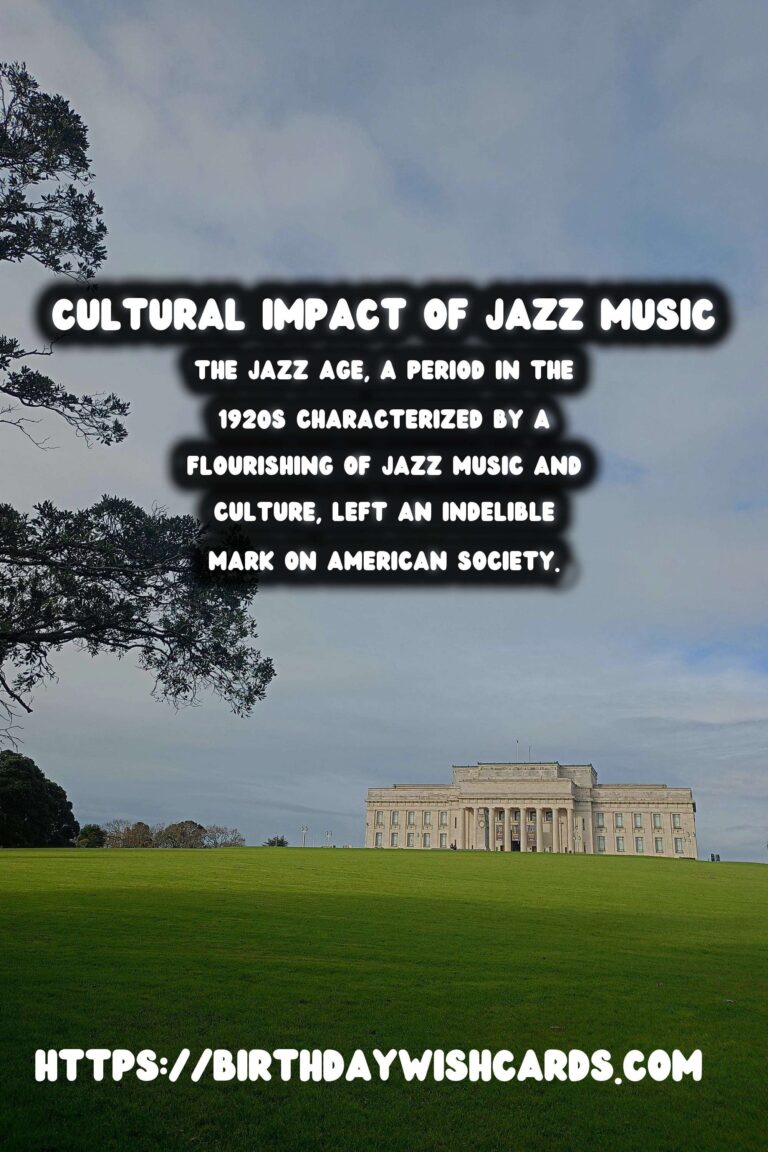 The Jazz Age: Revolutionizing American Society
