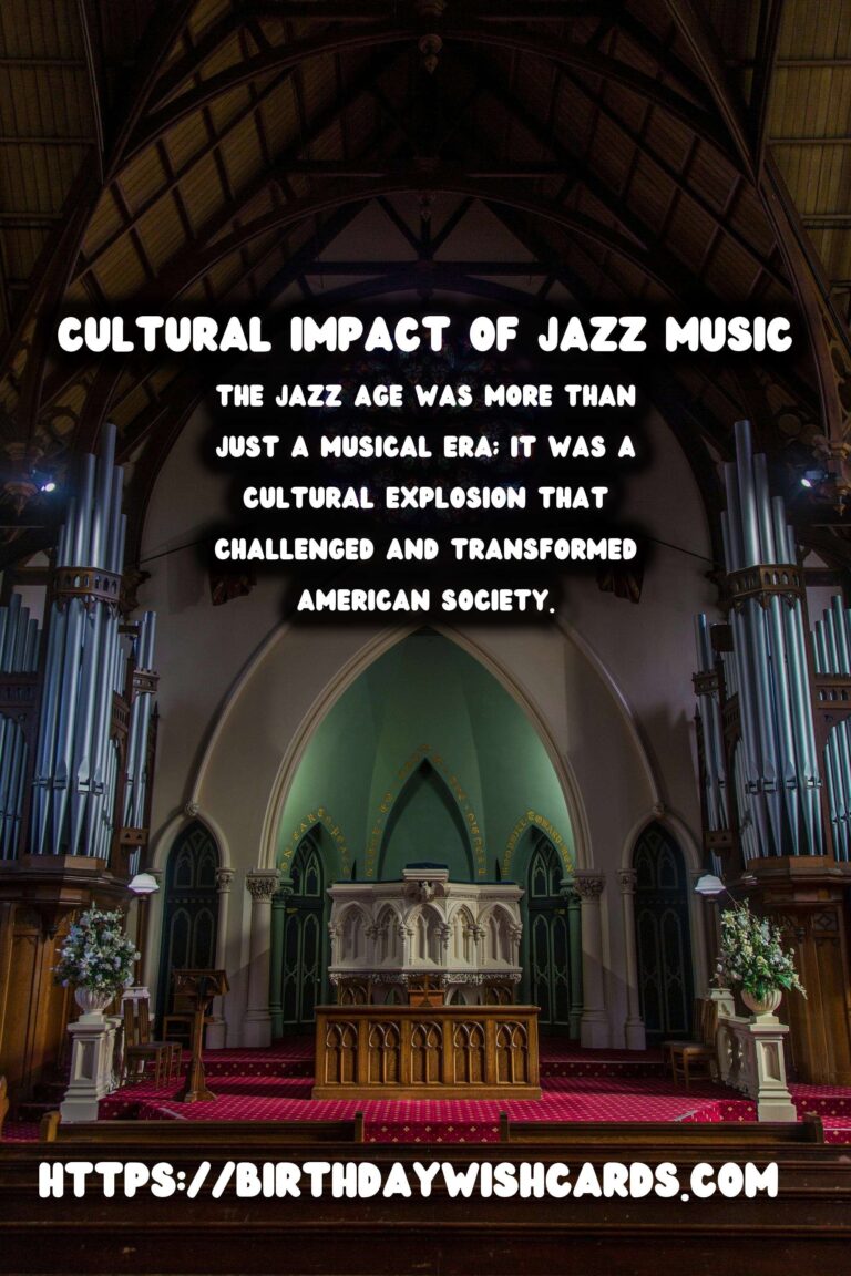 The Jazz Age: Revolutionizing American Society
