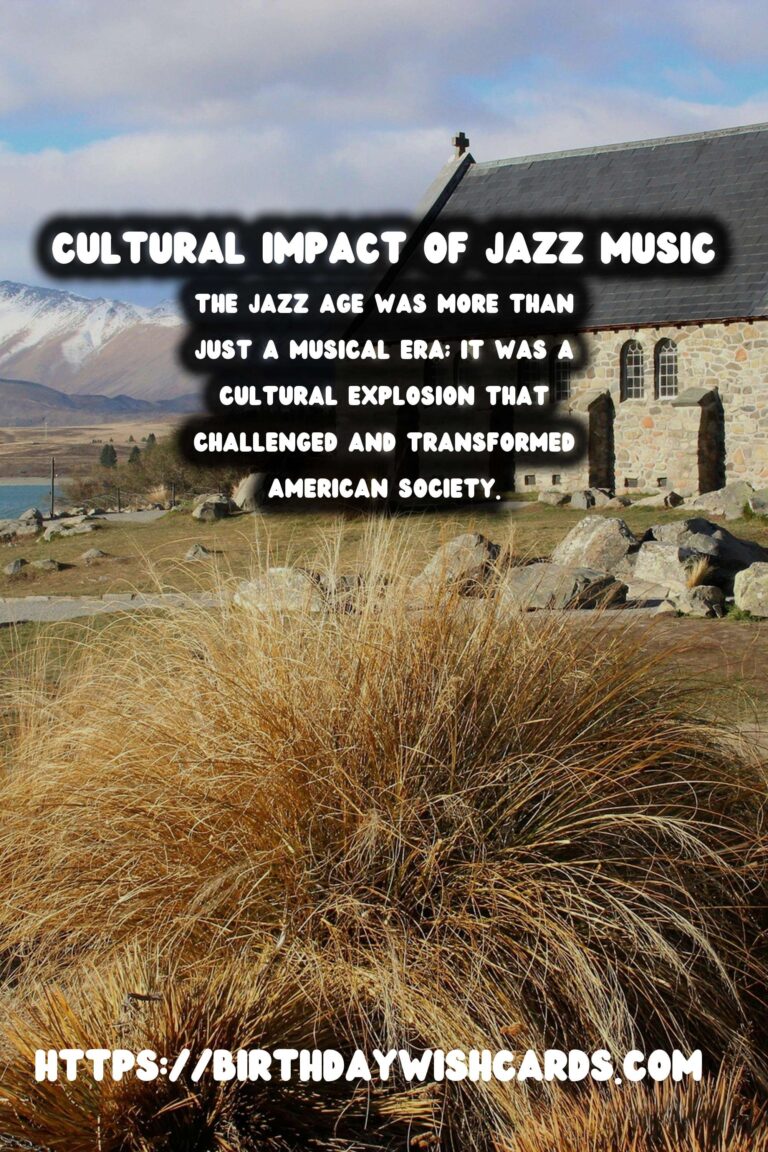 The Jazz Age: Revolutionizing American Society