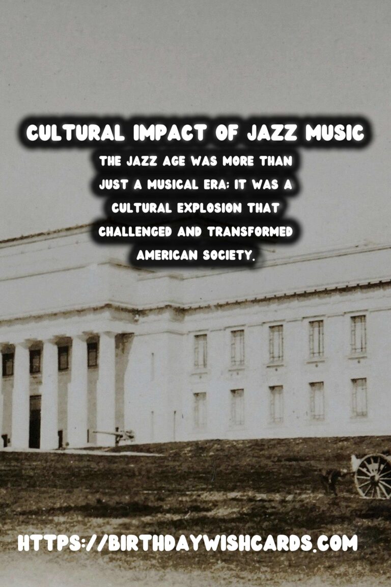 The Jazz Age: Revolutionizing American Society