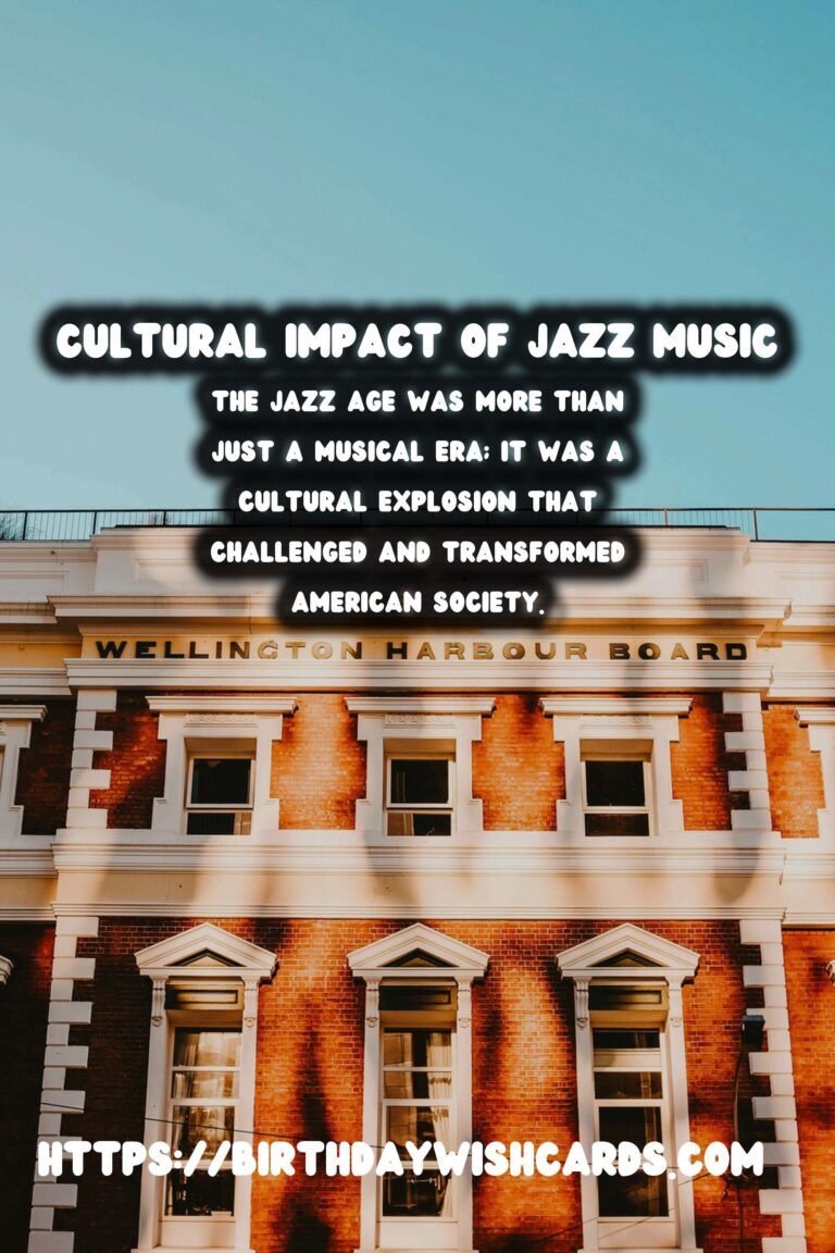 The Jazz Age: Revolutionizing American Society