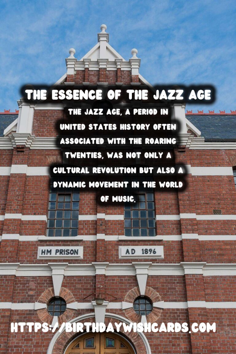 The Jazz Age: Transforming the American Musical Landscape