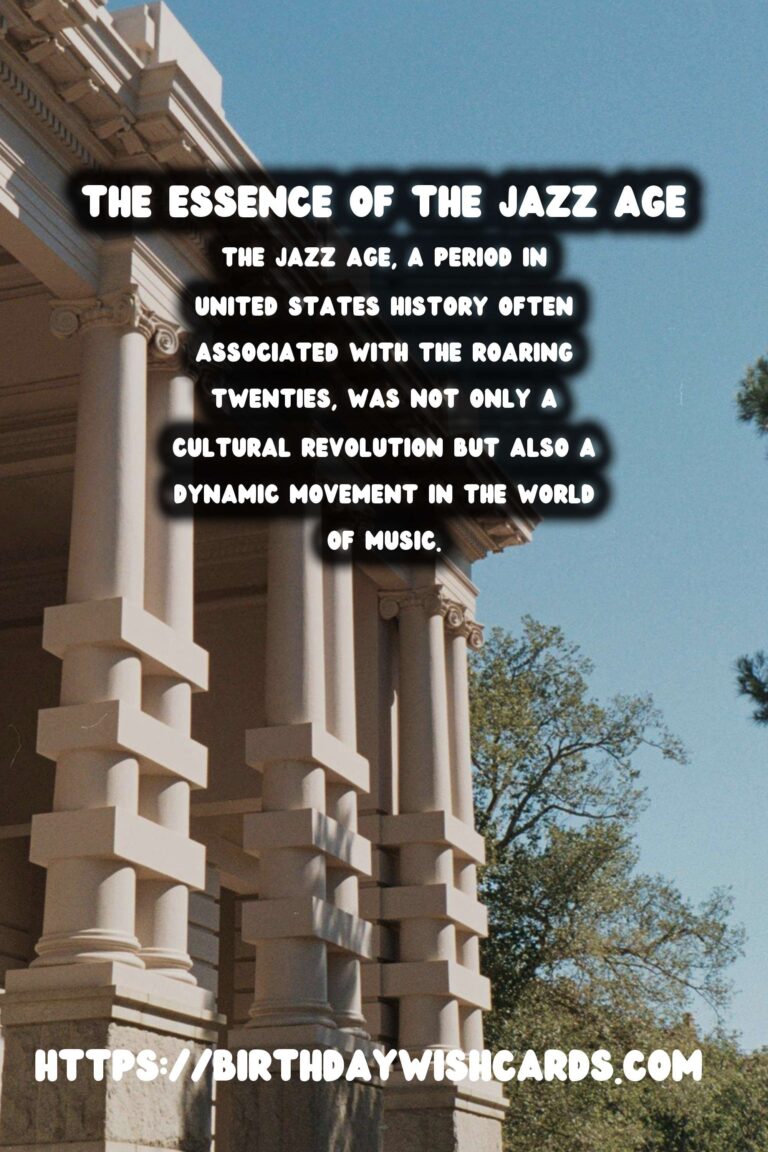 The Jazz Age: Transforming the American Musical Landscape