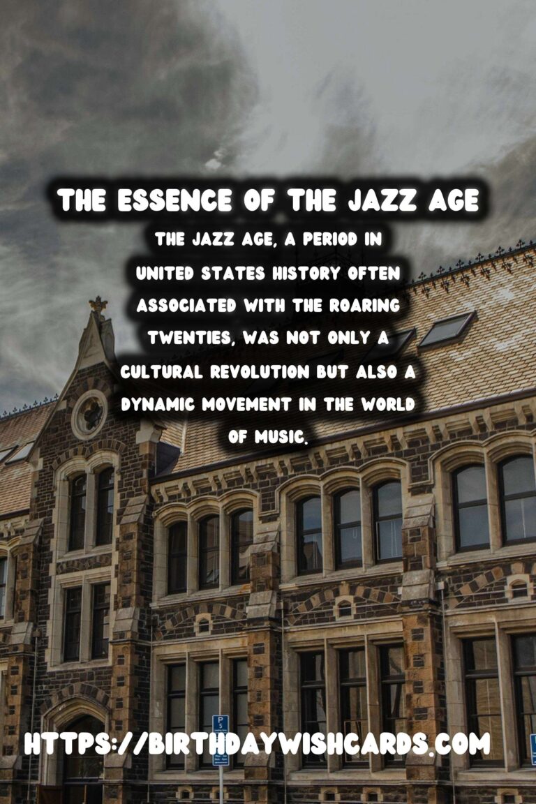 The Jazz Age: Transforming the American Musical Landscape