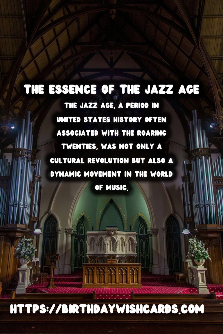 The Jazz Age: Transforming the American Musical Landscape