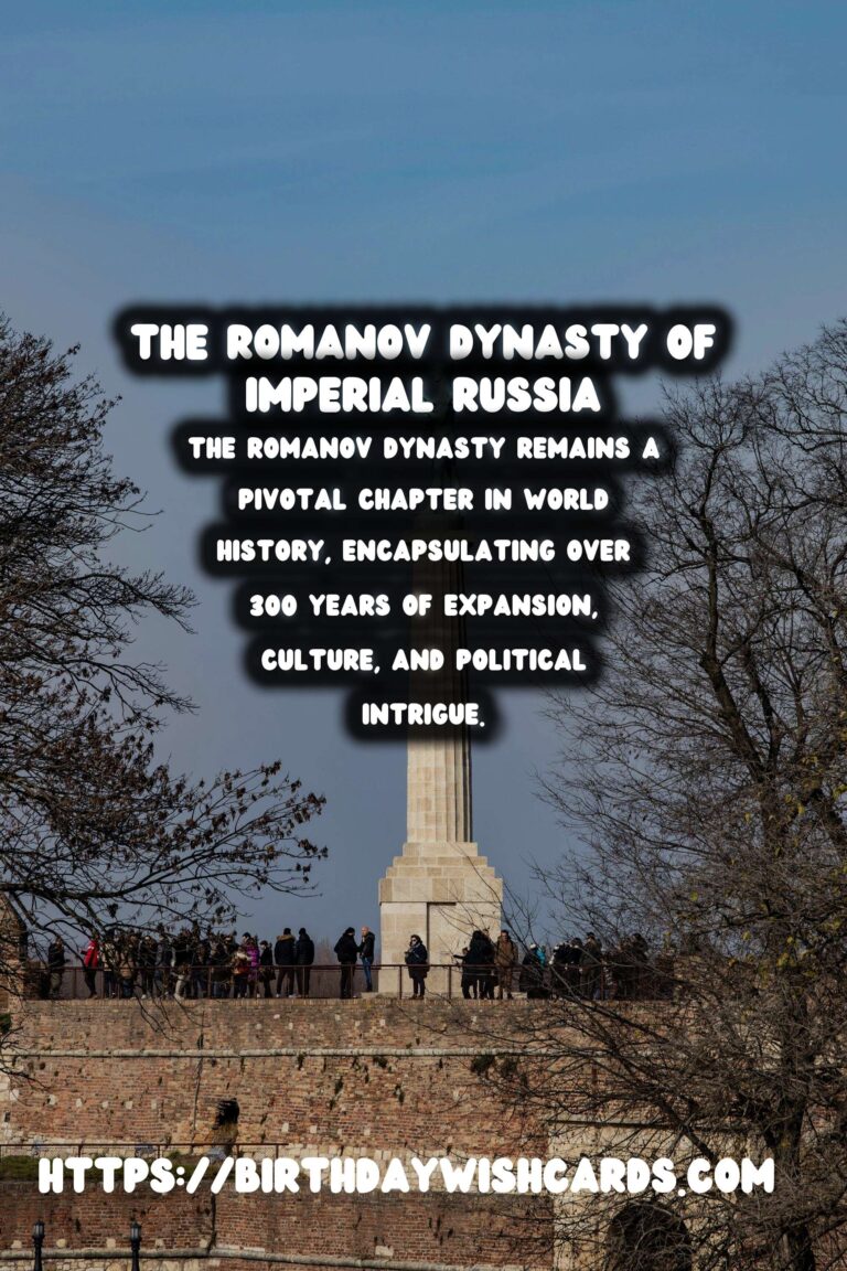 The Legacy of the Romanovs: Exploring Imperial Russia