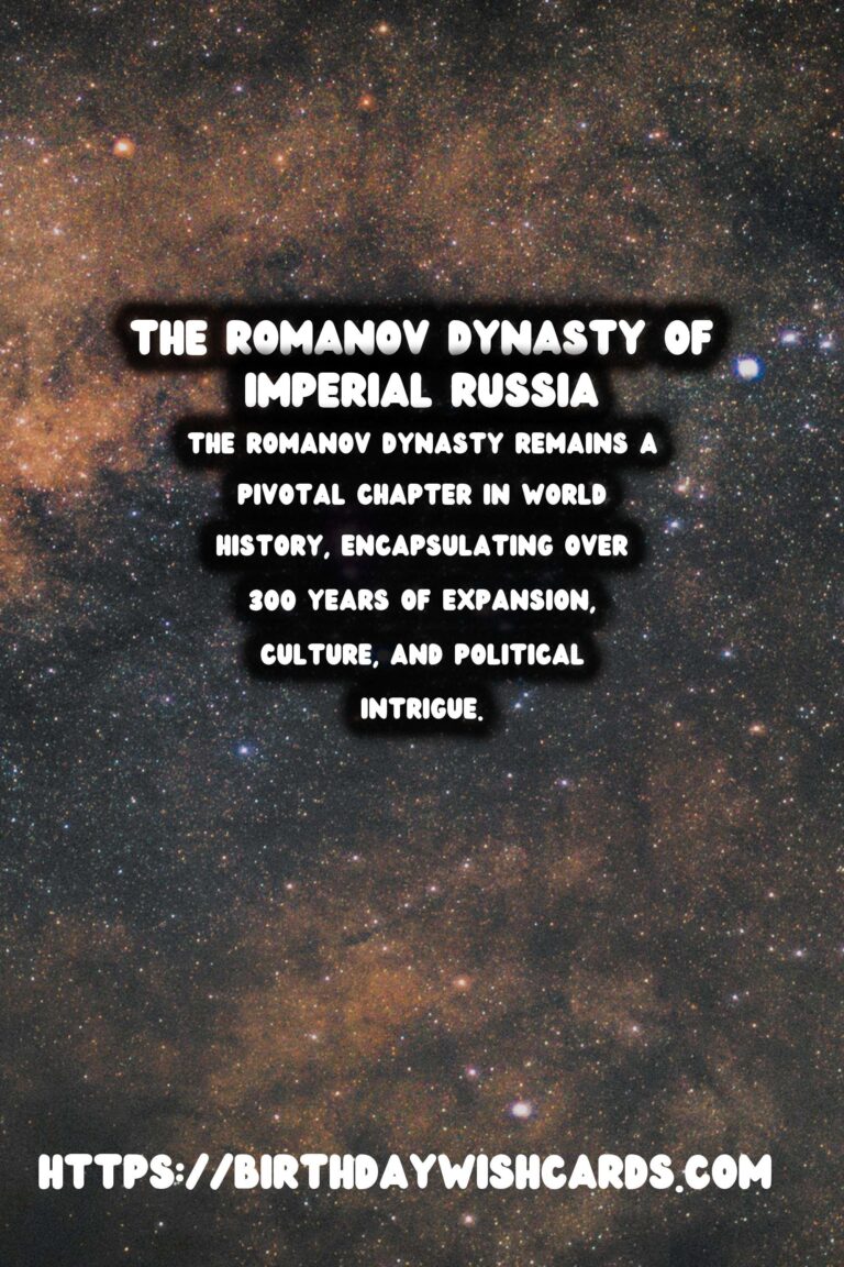 The Legacy of the Romanovs: Exploring Imperial Russia