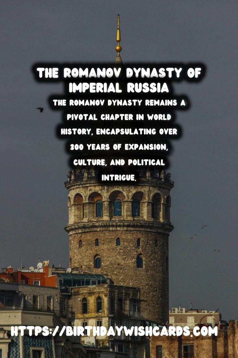 The Legacy of the Romanovs: Exploring Imperial Russia