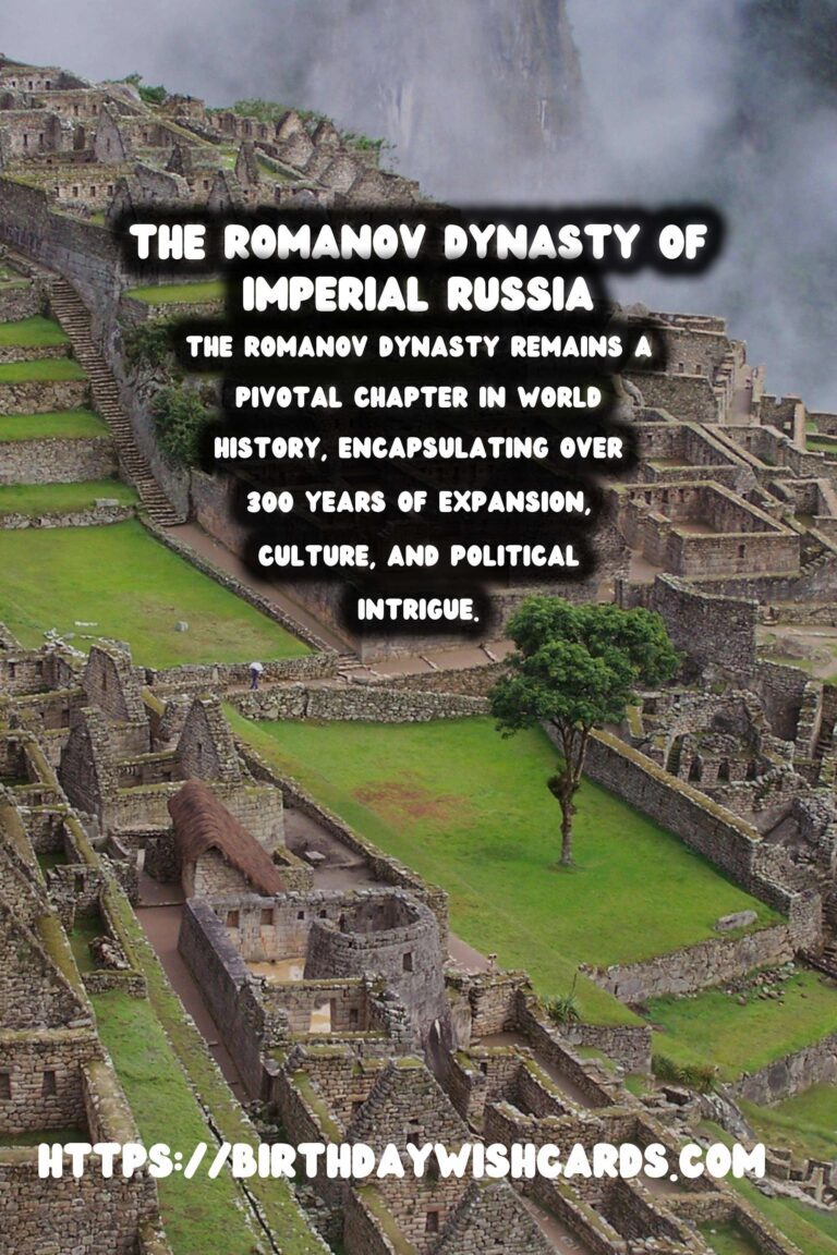 The Legacy of the Romanovs: Exploring Imperial Russia