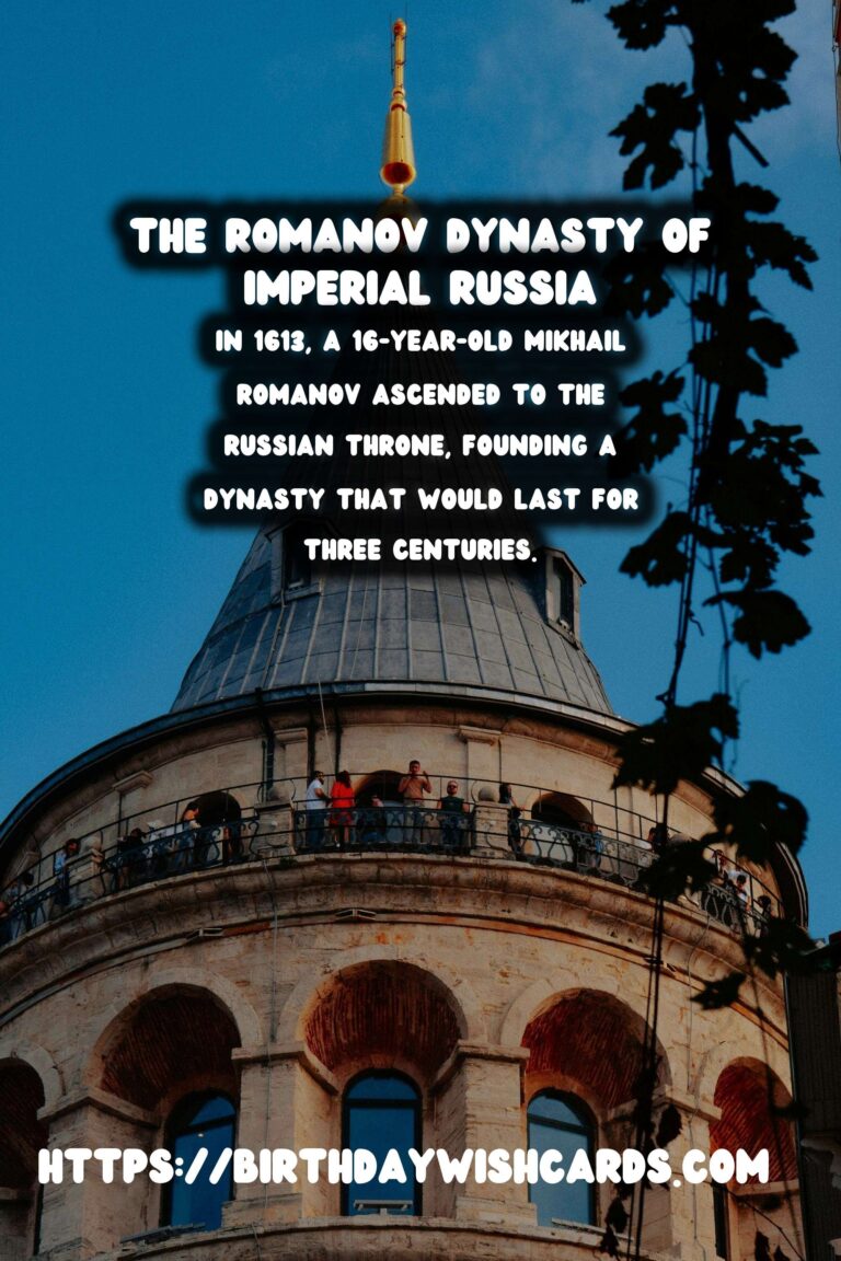 The Legacy of the Romanovs: Exploring Imperial Russia