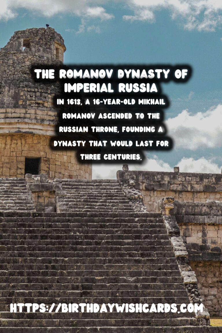 The Legacy of the Romanovs: Exploring Imperial Russia