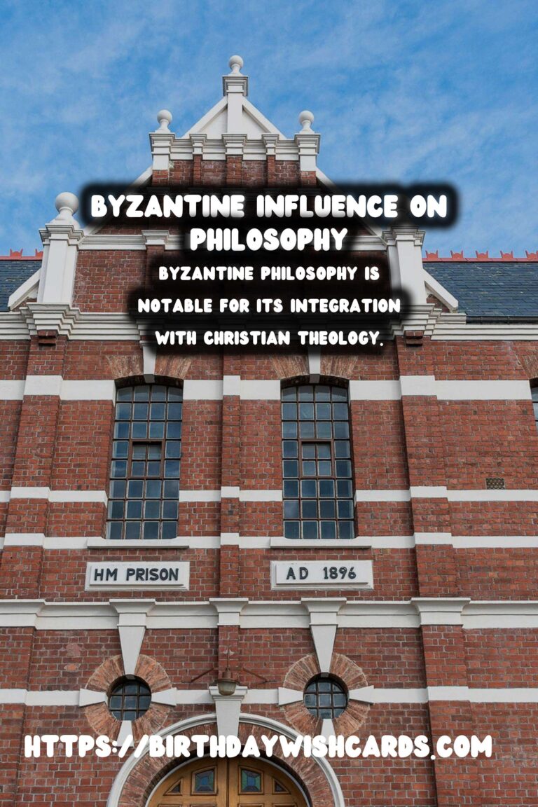 The Rich Legacy of Byzantine Influence on Philosophy