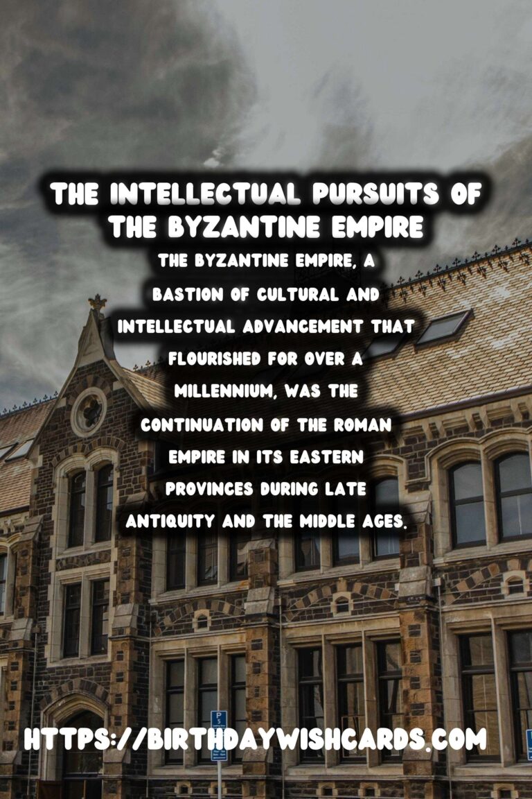 The Rich Legacy of the Byzantine Empire in Literature