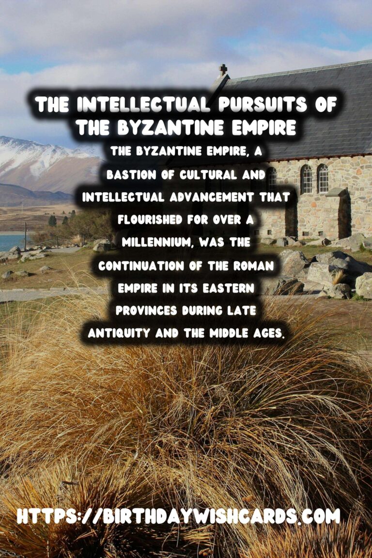 The Rich Legacy of the Byzantine Empire in Literature