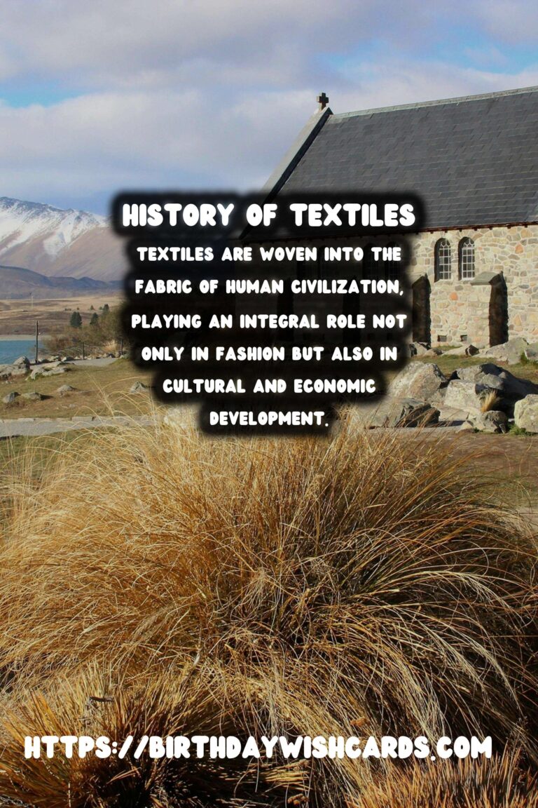 The Rich Tapestry of Textile History: From Ancient Egyptian Linens to Industrial Revolution Fabrics
