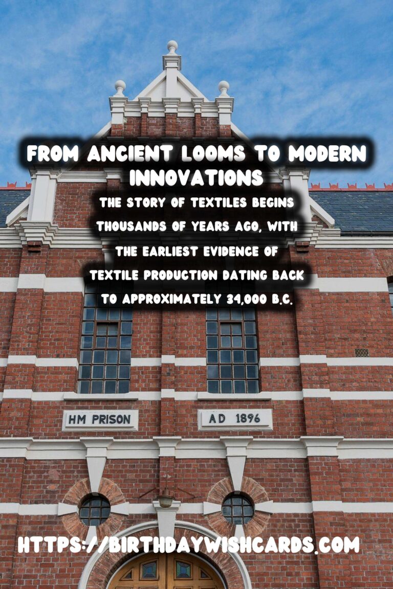 The Rich Tapestry of Textiles: From Ancient Looms to Modern Innovations