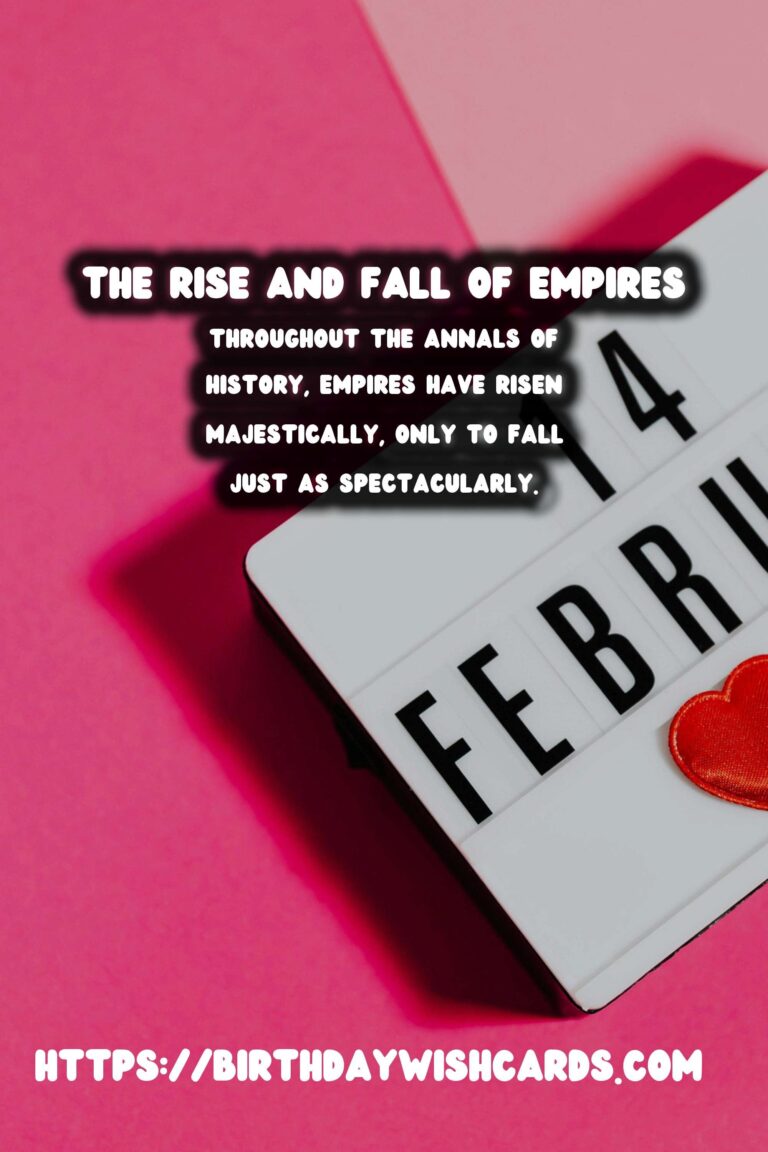 The Rise and Fall of Empires: Lessons from History & Travel