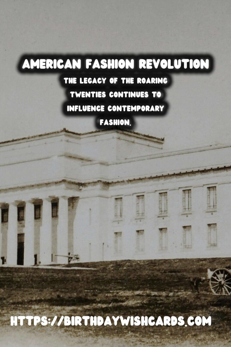 The Roaring Twenties: A Revolution in American Fashion