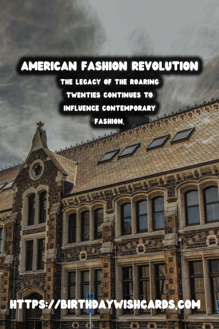 The Roaring Twenties: A Revolution in American Fashion