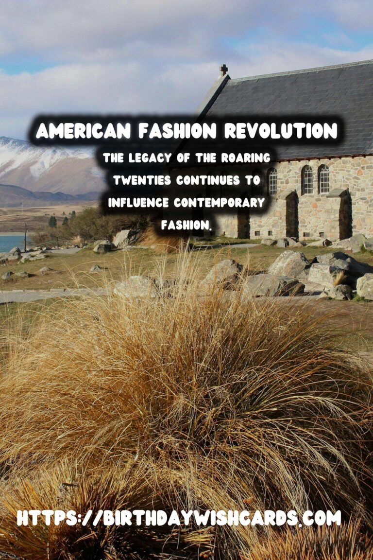 The Roaring Twenties: A Revolution in American Fashion