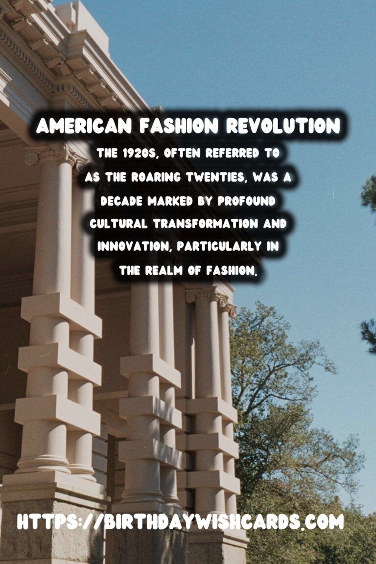 The Roaring Twenties: A Revolution in American Fashion