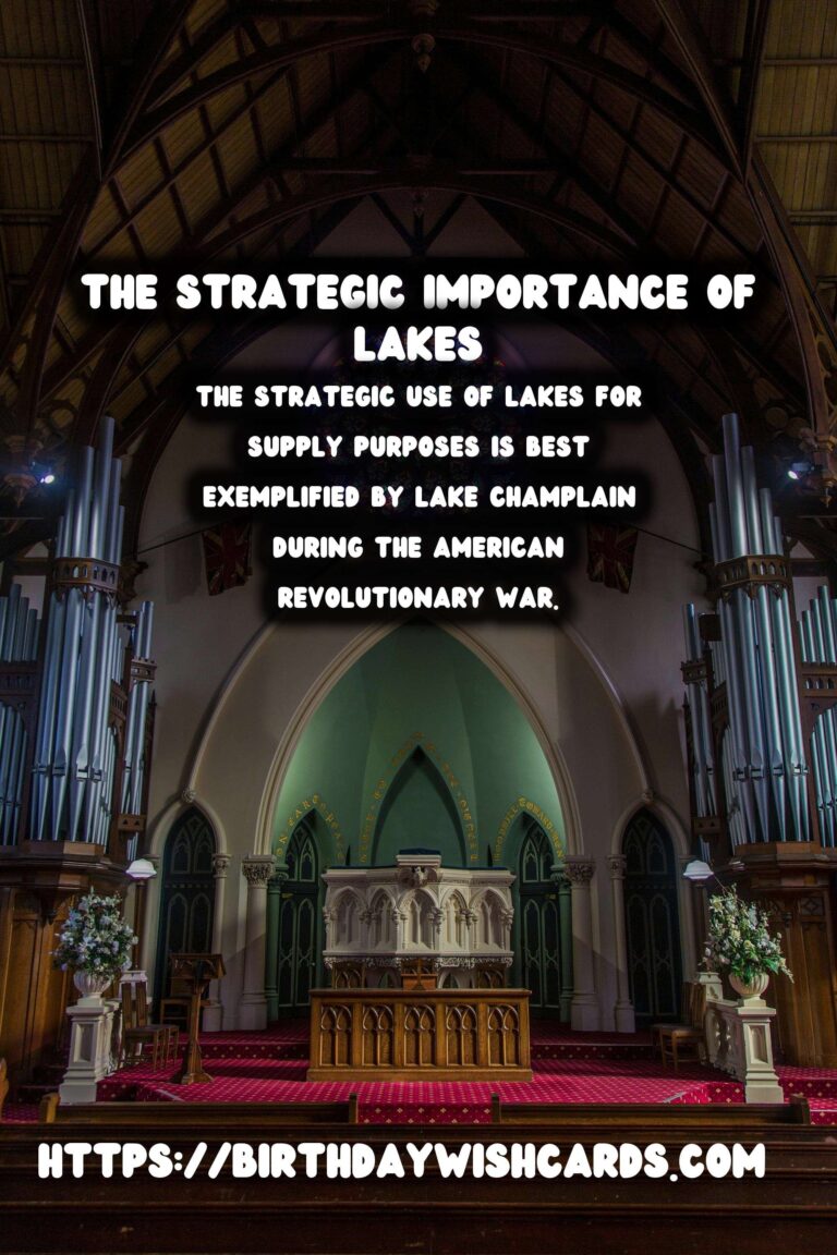 The Role of Lakes in Historical Conflicts