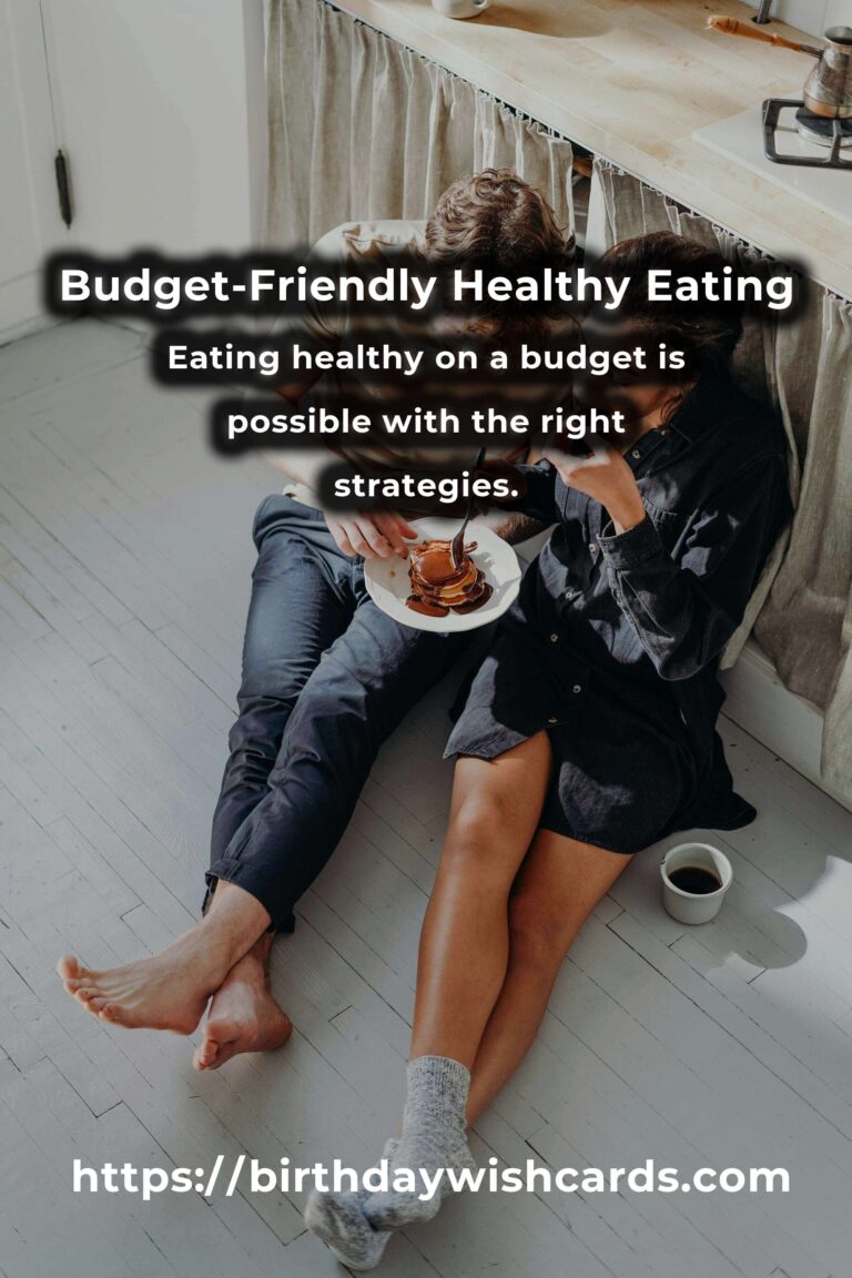 The Science Behind Budget-Friendly Healthy Eating