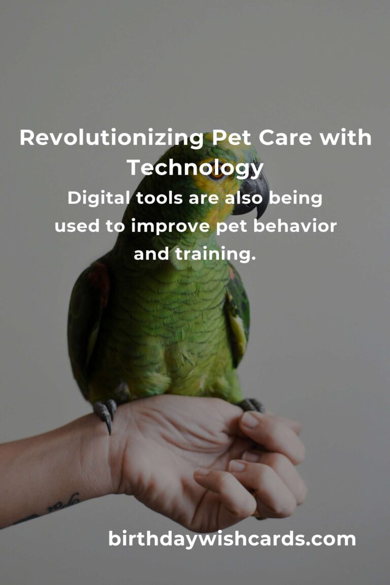 The Science Behind Digital Pet Care: Revolutionizing How We Care for Our Furry Friends