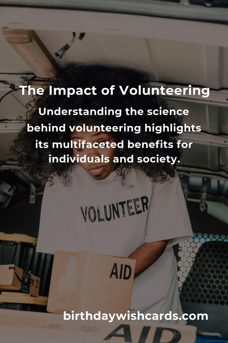 The Science Behind Easy Volunteering: Understanding Its Impact and Benefits