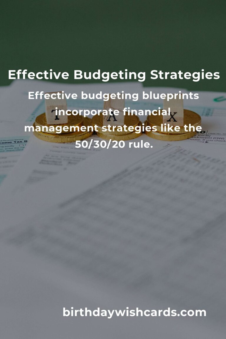 The Science Behind Effective Budgeting Blueprints