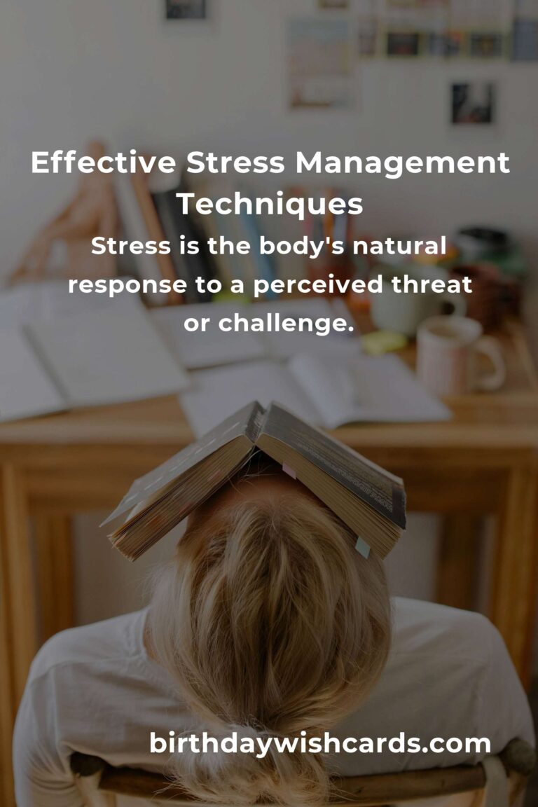 The Science Behind Effective Stress Management Techniques