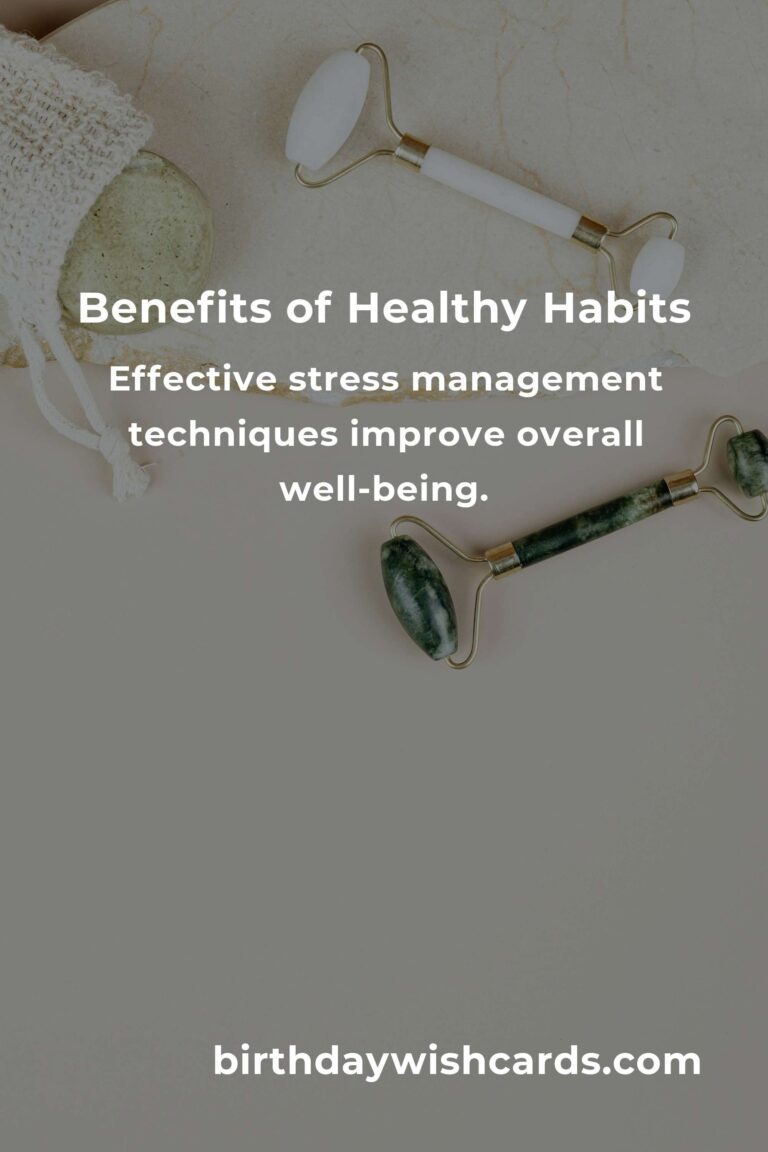 The Science Behind Healthy Habits: Understanding the Benefits