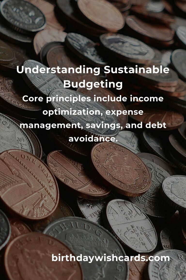 The Science Behind Sustainable Budgeting: A Comprehensive Guide
