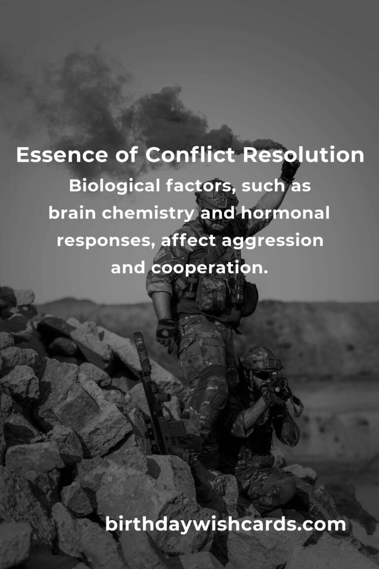 The Science Behind Sustainable Conflict Resolution