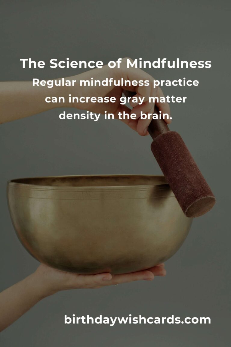 The Science Behind Sustainable Mindfulness: Practicing Mindful Living for a Healthier Life