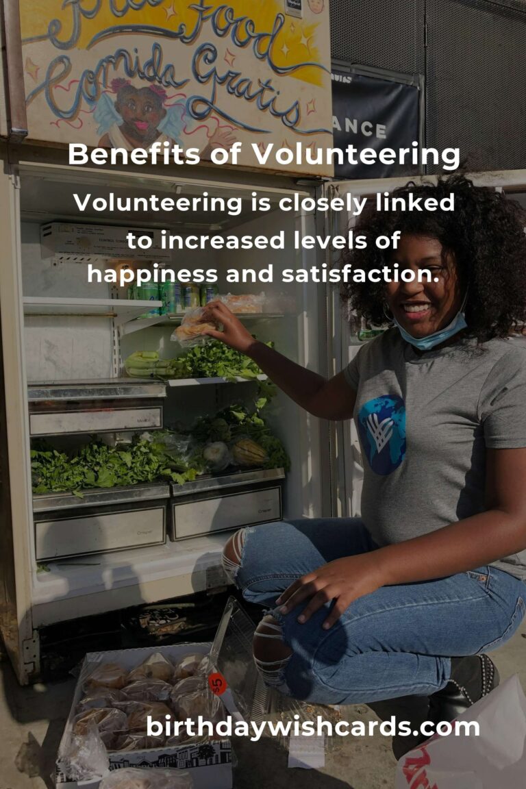 The Science Behind Volunteering: Why Giving Back is Good for You