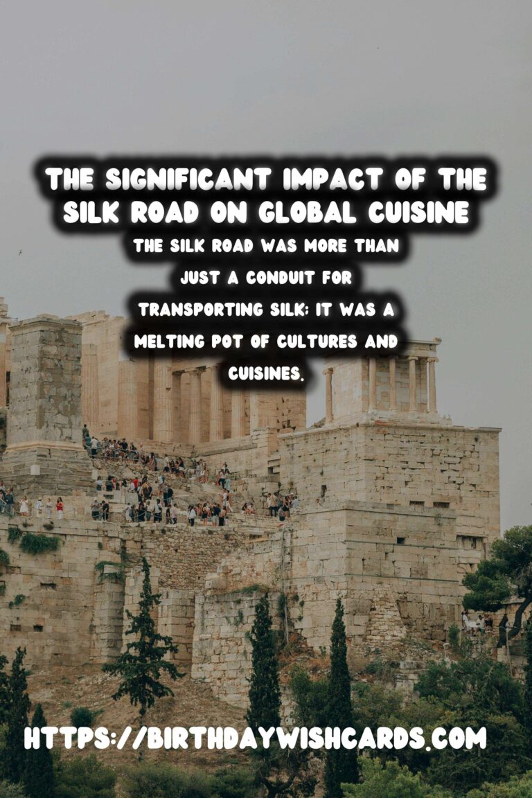 The Silk Road: A Culinary Odyssey