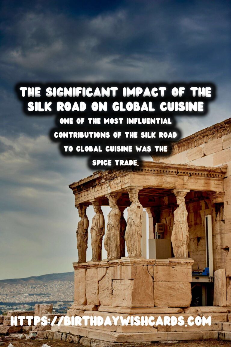 The Silk Road: A Culinary Odyssey