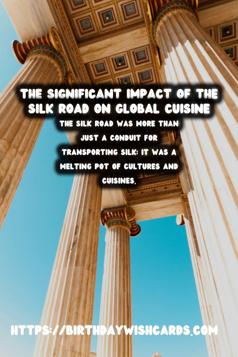 The Silk Road: A Culinary Odyssey