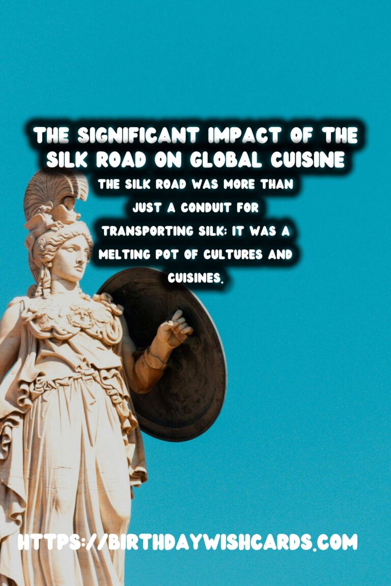 The Silk Road: A Culinary Odyssey