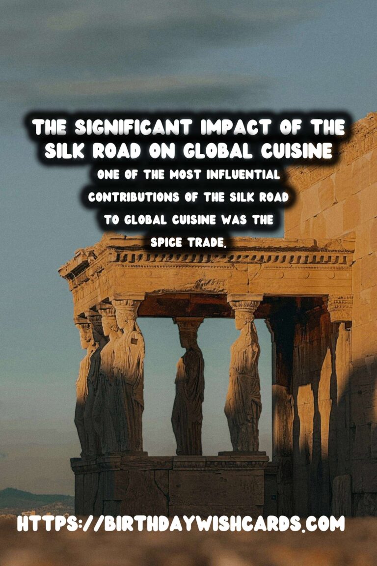 The Silk Road: A Culinary Odyssey