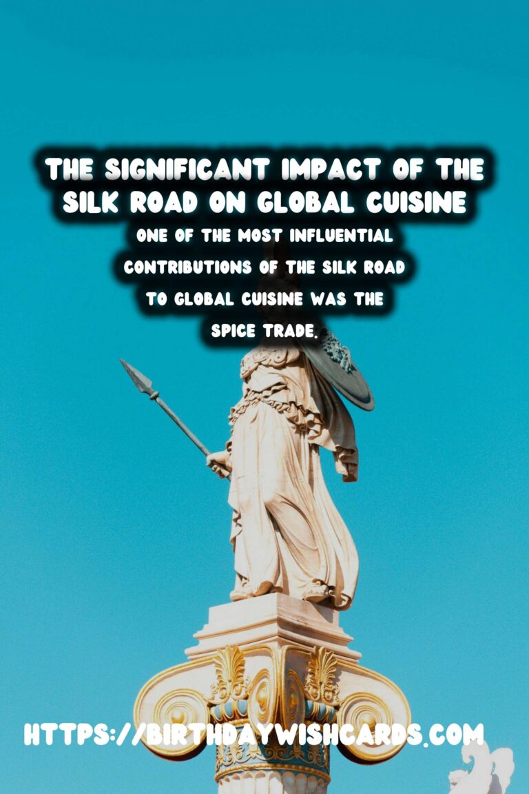 The Silk Road: A Culinary Odyssey