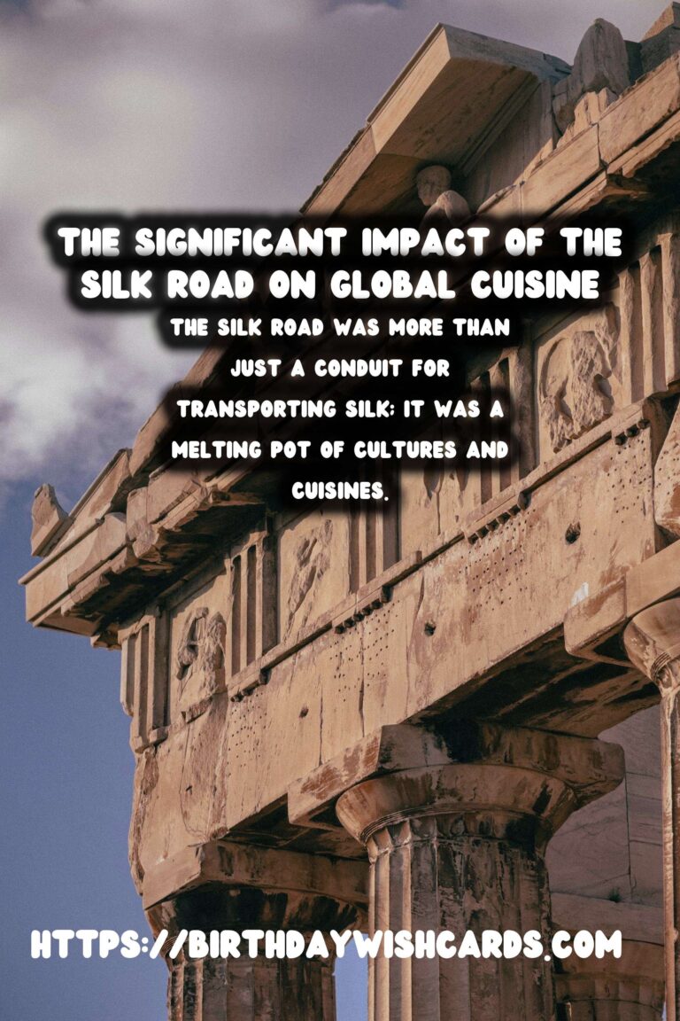 The Silk Road: A Culinary Odyssey