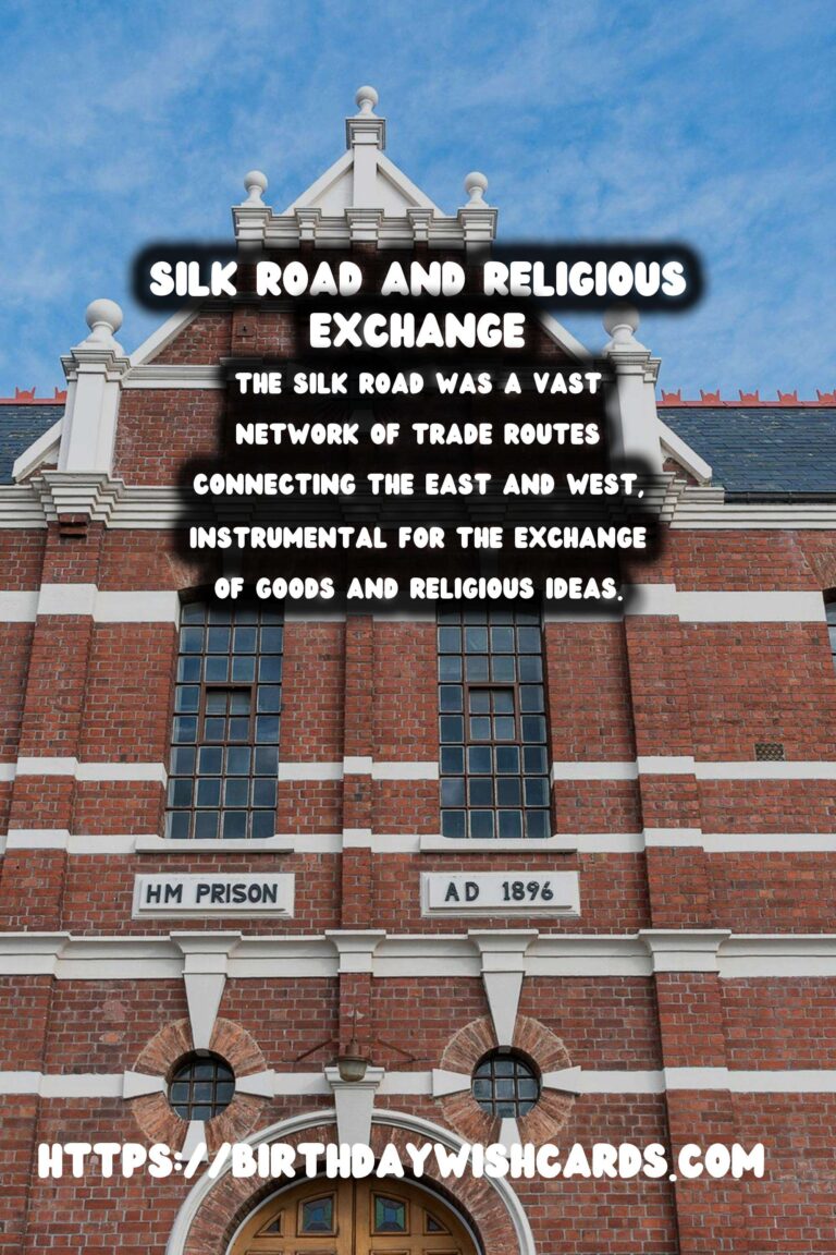 The Silk Road: A Web of Religious Exchange