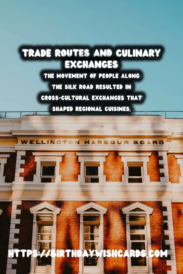 The Silk Road's Historical Impact on Culinary Exchange