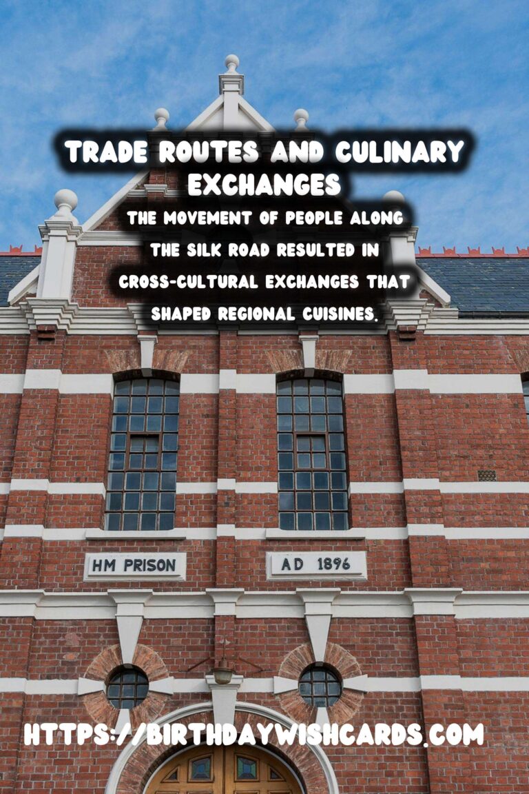 The Silk Road's Historical Impact on Culinary Exchange