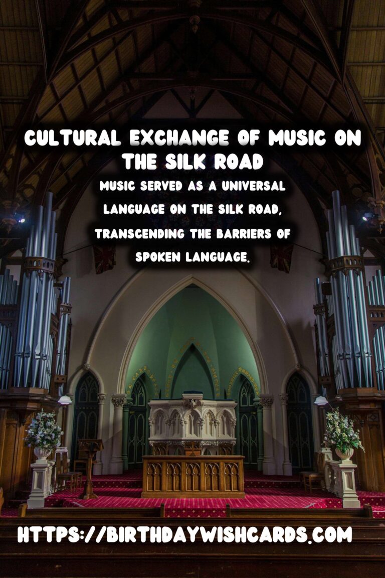 The Silk Road's Historical Impact on Music: A Journey of Cultural Exchange