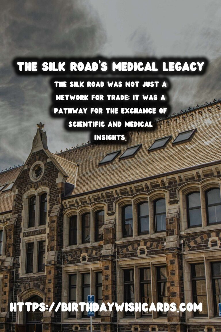 The Silk Road's Profound Influence on the Evolution of Medicine
